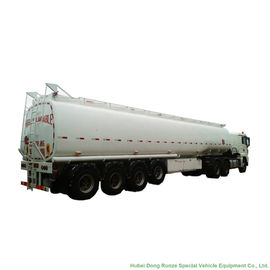 China tri eixo do tanque 45m3 do reboque de alumínio semi para o diesel, óleo, gasolina, transporte do combustível fornecedor