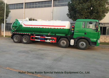 China Caminhões sépticos do vácuo de HOWO 8x4, de alta capacidade do caminhão da remoção da água de esgoto fornecedor