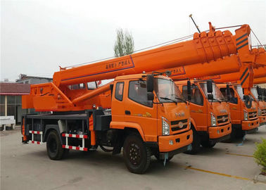 China caminhão hidráulico de -8 toneladas guindaste 6 montado com crescimento 26M - 30M de 4 OutriggerTelescopic fornecedor