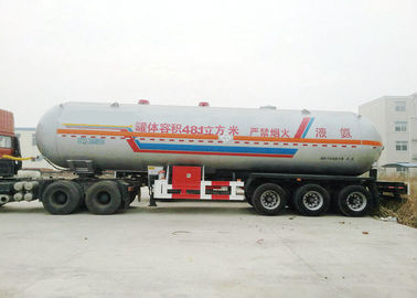 China Tri dos eixos do tanque reboque semi para o transporte da amônia líquida de 40000L- 48000L fornecedor