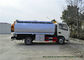 caminhão de entrega do fuel-óleo do reabastecimento 4x2 4000 litros com o freio de ar comprimido duplo do circuito fornecedor