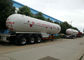 Tri dos eixos do tanque reboque semi para o transporte da amônia líquida de 40000L- 48000L fornecedor