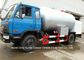 Petroleiro de cauda cortada do gás do LPG da estrada com distribuidor móvel, caminhão de entrega de cauda cortada do propano fornecedor